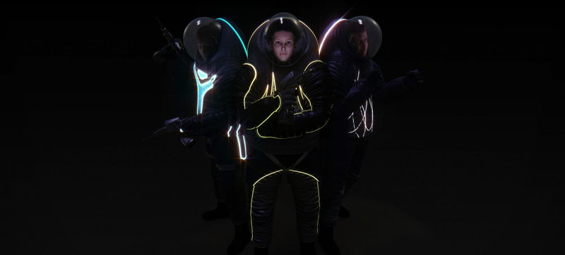 Illustration for article titled NASA reveals its next generation Tron spacesuit